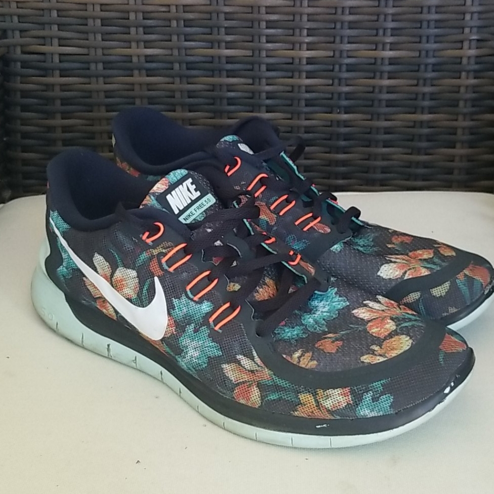 Men's Nike Free 5.0 - Floral Print